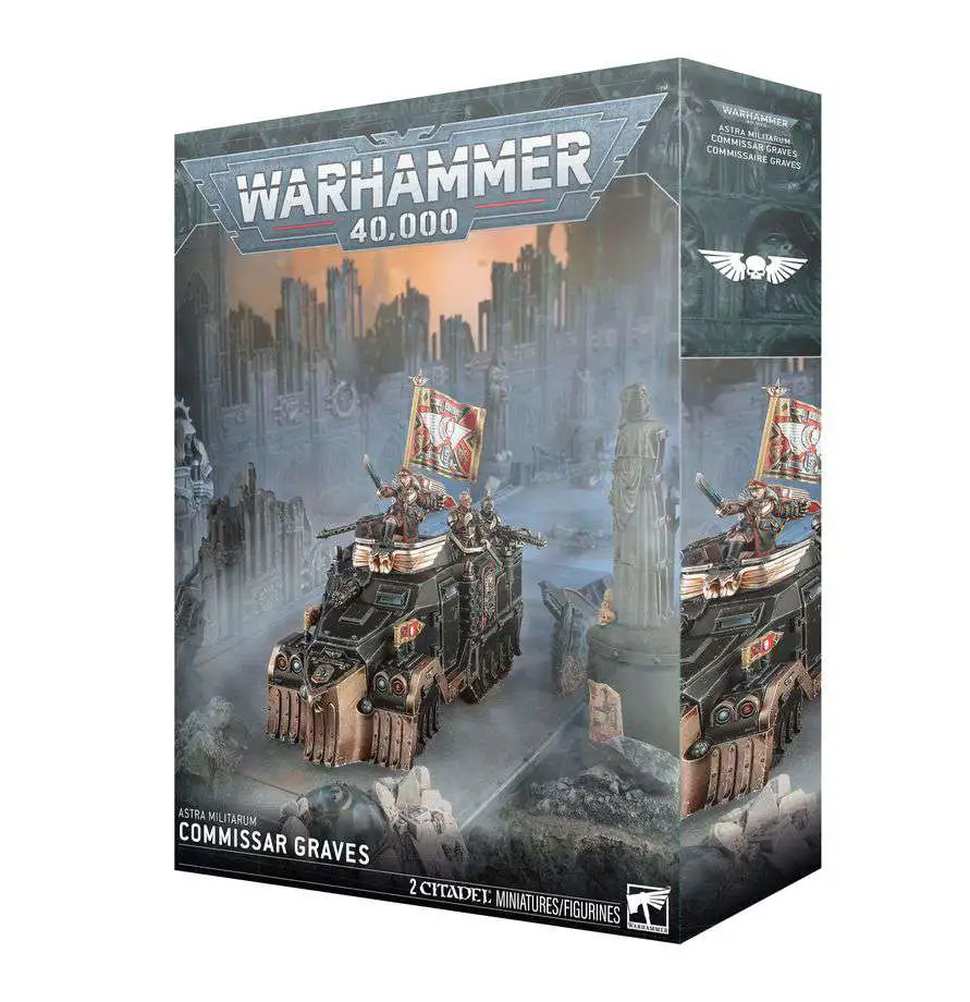 Warhammer 40,000 Astra Militarum Commissar Graves Miniature