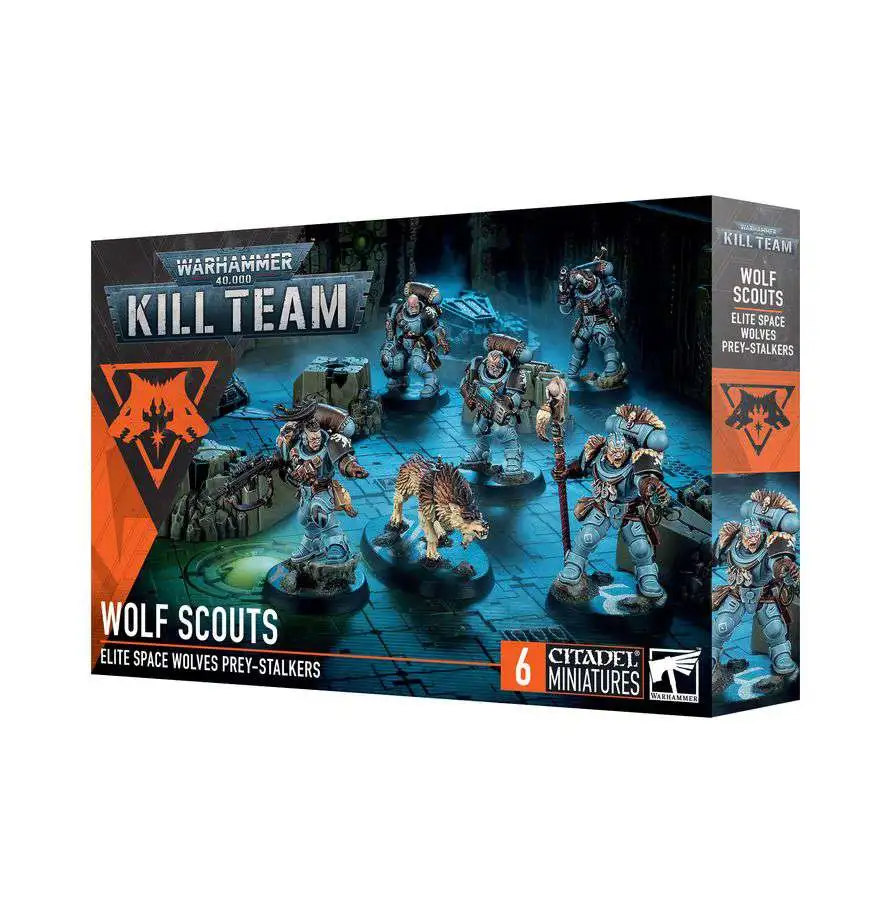 Warhammer 40,000 Kill Team Wolf Scouts [Space Marines - Space Wolves]