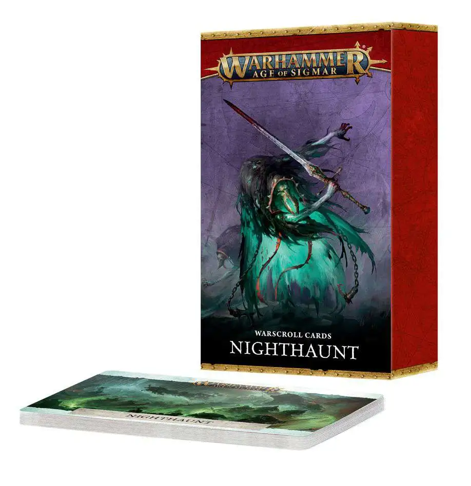 Age of Sigmar Nighthaunt Warscroll Cards