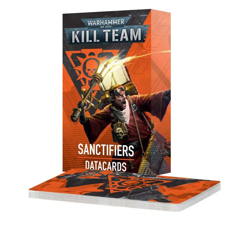 Warhammer 40,000 Kill Team Sanctifiers Game Accessory [Datacards]