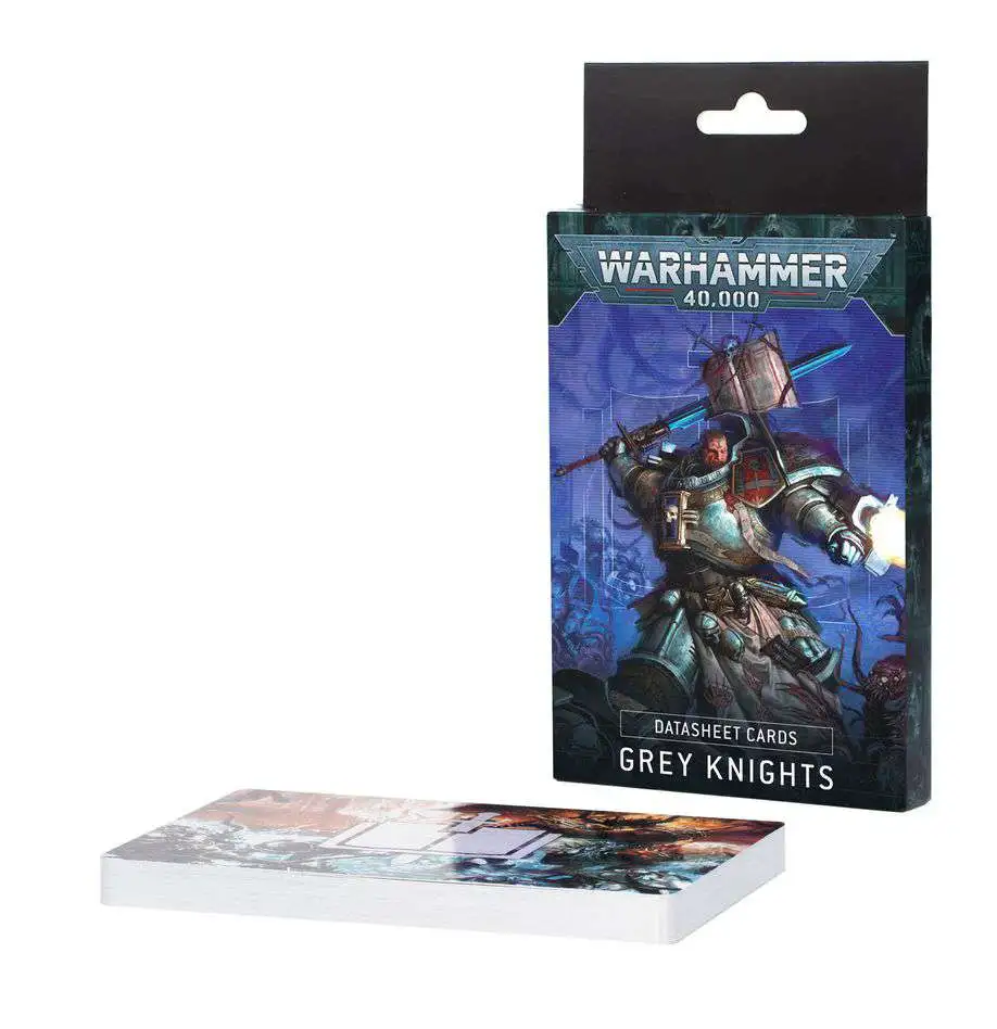 Warhammer 40,000 Grey Knights Datasheet Cards [10th Edition]