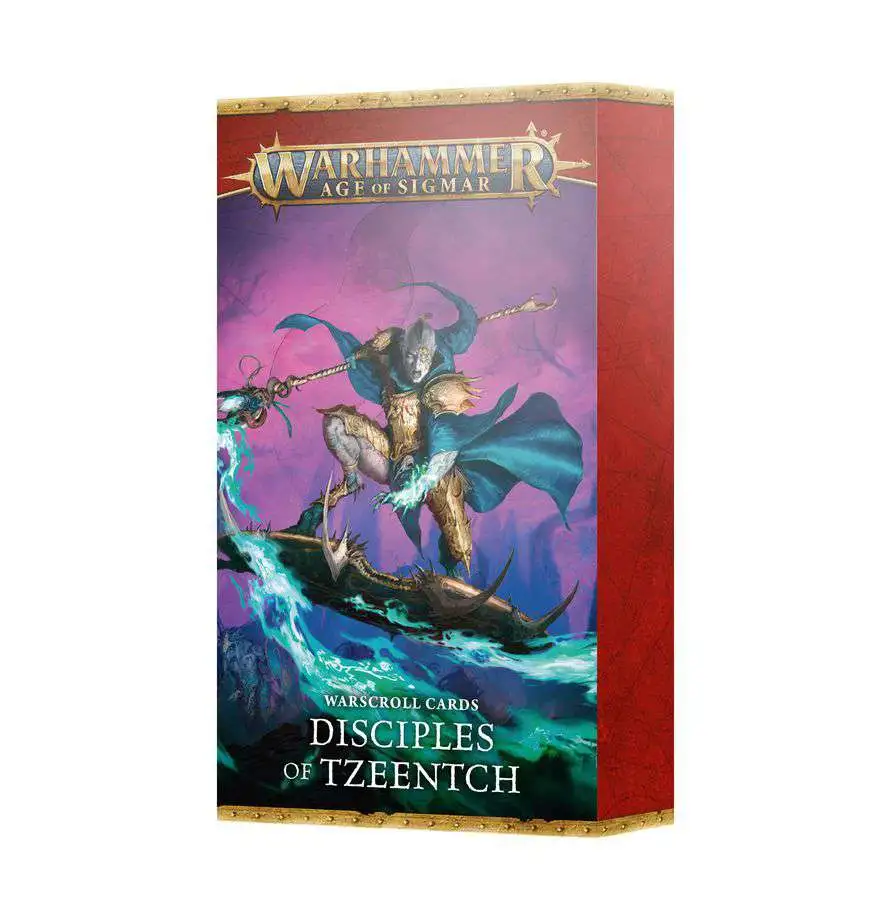 Age of Sigmar Disciples of Tzeentch Warscroll Cards