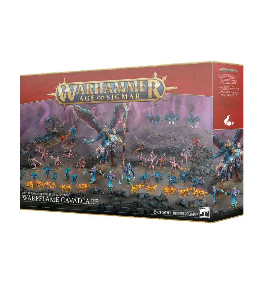 Age of Sigmar Disciples of Tzeentch Warpflame Cavalcade