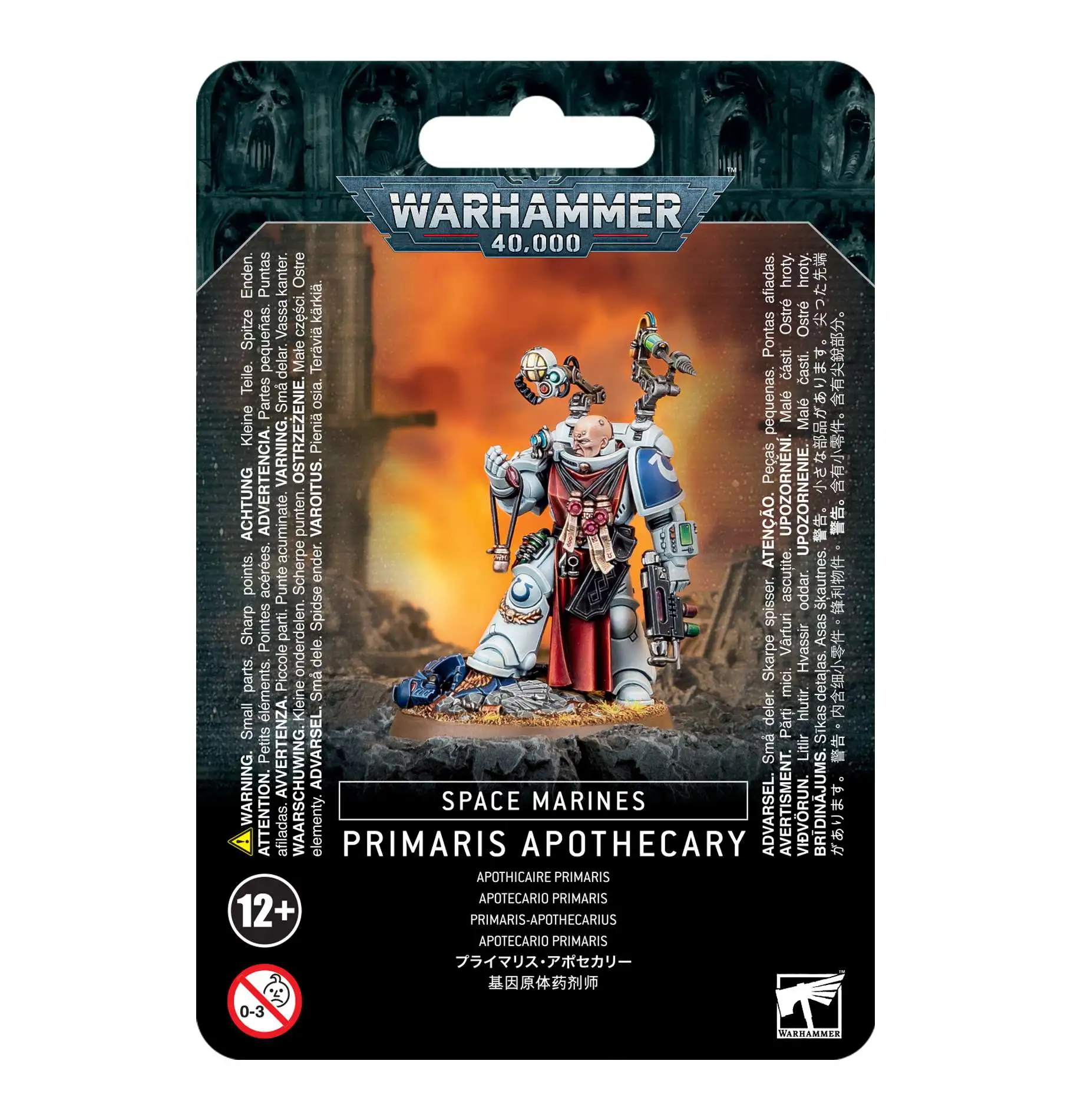 Warhammer 40,000 Space Marines Primaris Apothecary Miniature