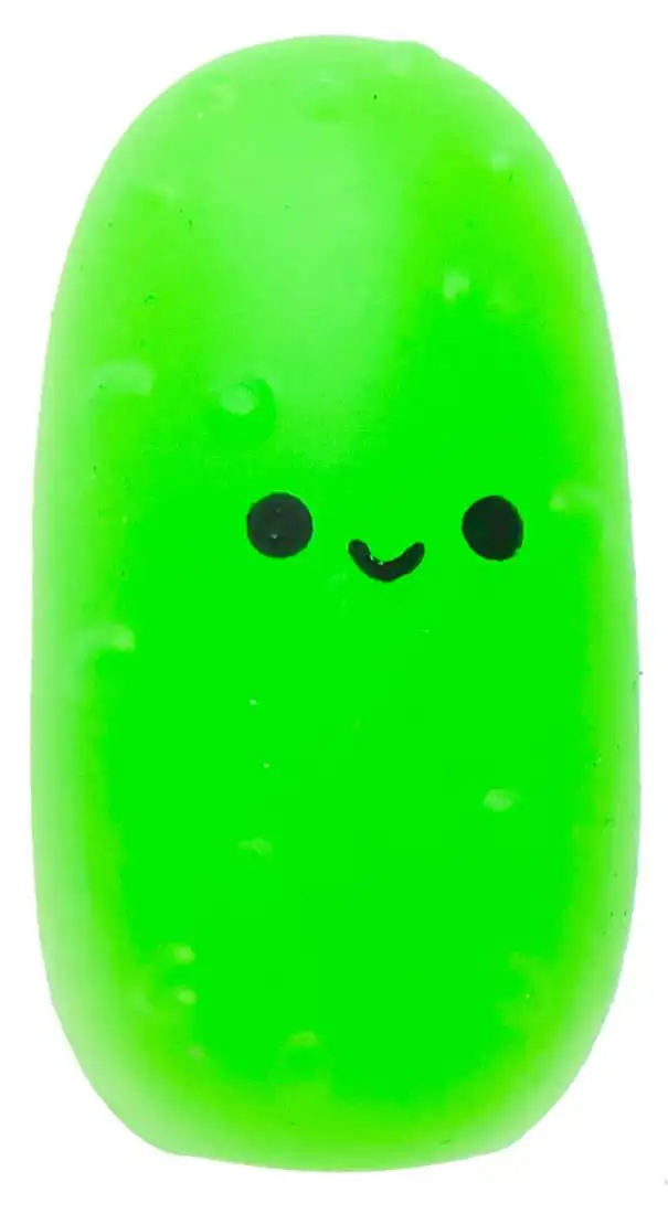 Scrunchems Squishy Buddies Vegtastic Cucumber 2-Inch Sensory Stress Toy