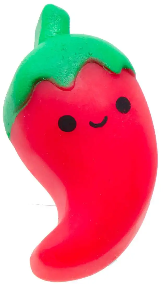 Scrunchems Squishy Buddies Vegtastic Pepper 2-Inch Sensory Stress Toy