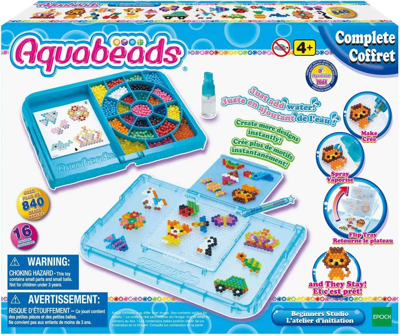 Aquabeads Beginners Studio Refill Pack [Over 840 Beads]