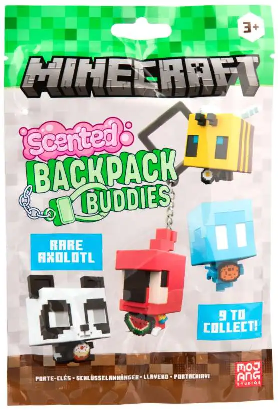 Minecraft Scented Backpack Buddies Mystery Pack