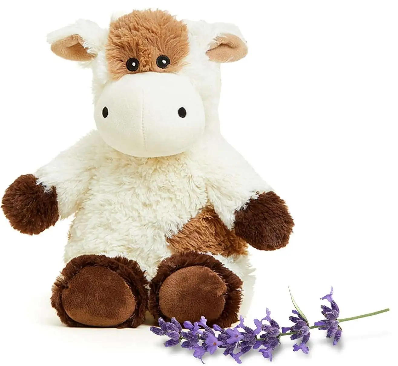 Warmies Cow 9-Inch Weighted Plush [Heatable & Coolable]