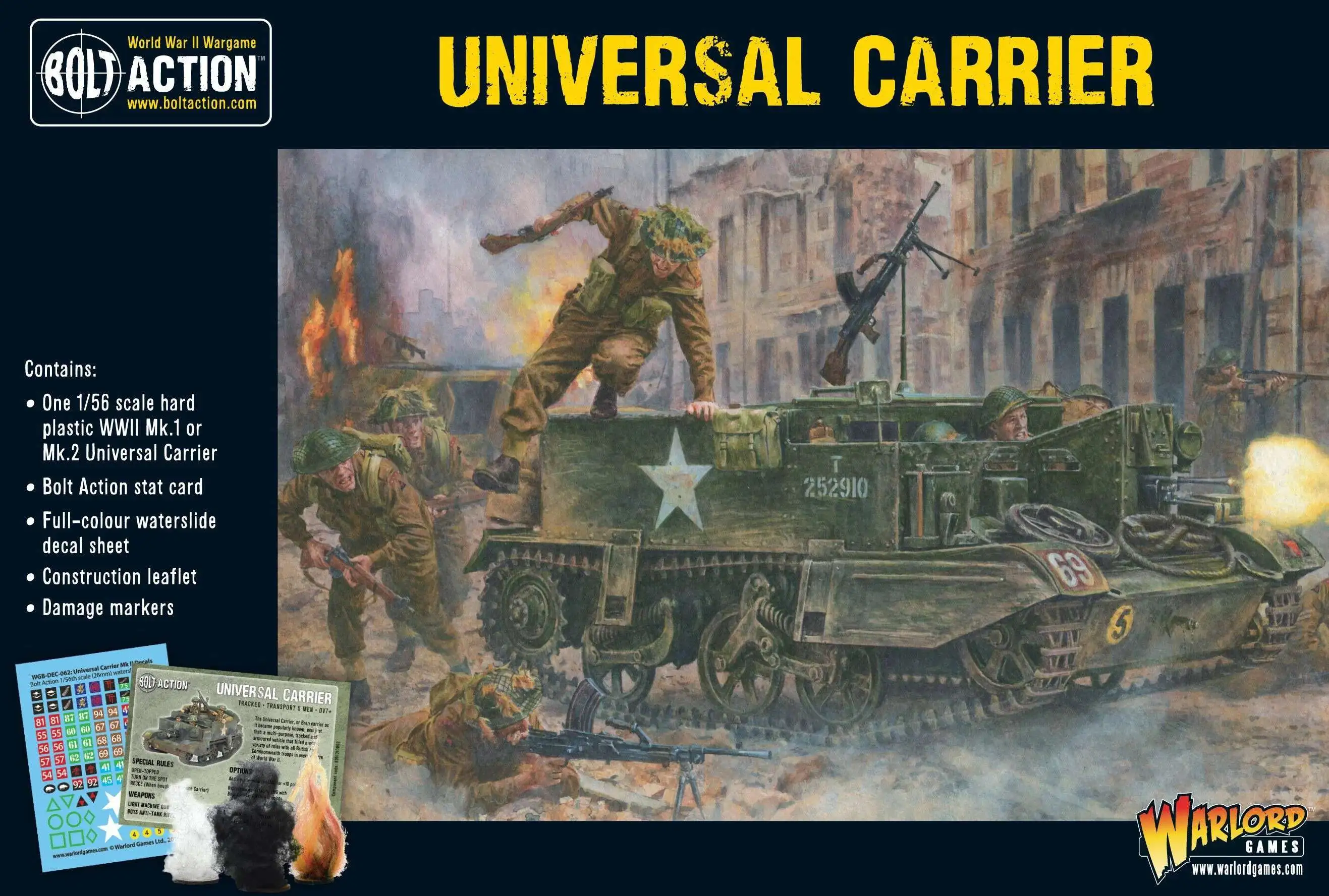 Bolt Action Universal Carrier Miniatures