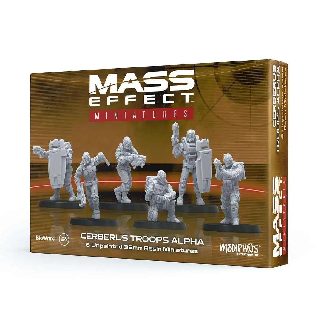 Modiphius Entertainment Mass Effect Board Game [Cerberus Troops Alpha (Resin)]
