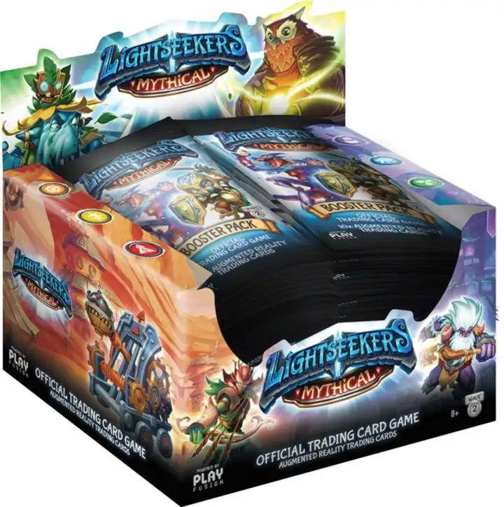 Lightseekers Trading Card Game Mythical Booster Box [24 Packs]