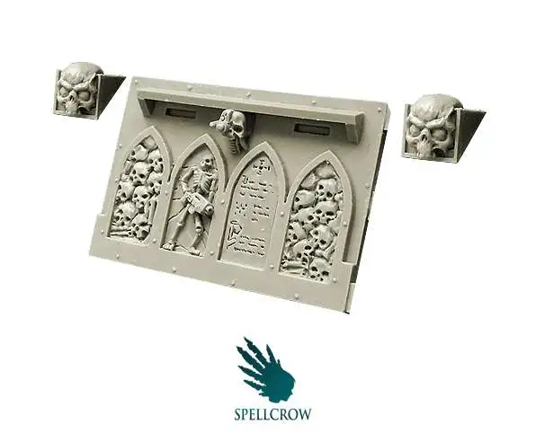 Umbra Turris Conversion Bits Space K. Front Plate for Light Vehicles Miniatures