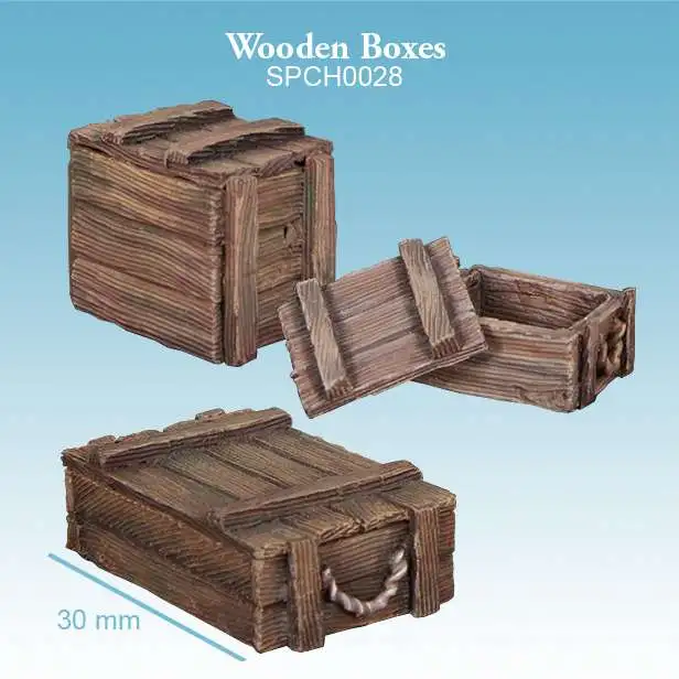 Umbra Turris Conversion Bits Wooden Boxes Miniatures