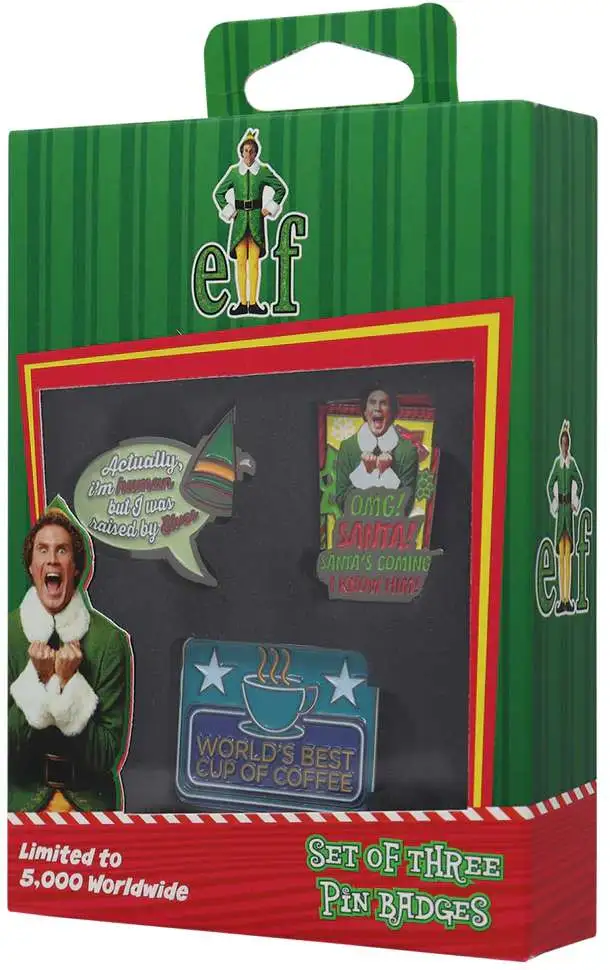 Elf Pin Badge Set