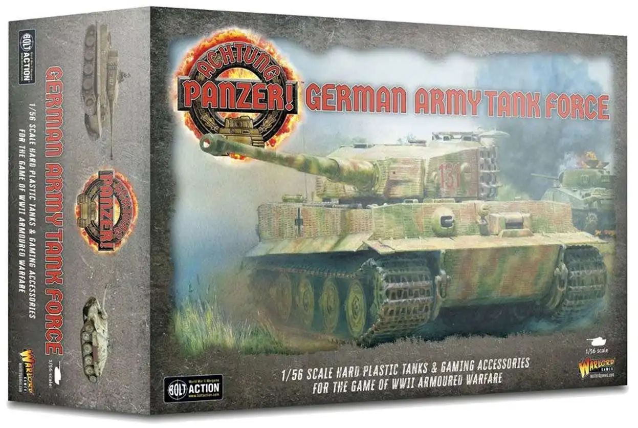 Bolt Action WWII Wargame Achtung Panzer German Army Tank Force ...