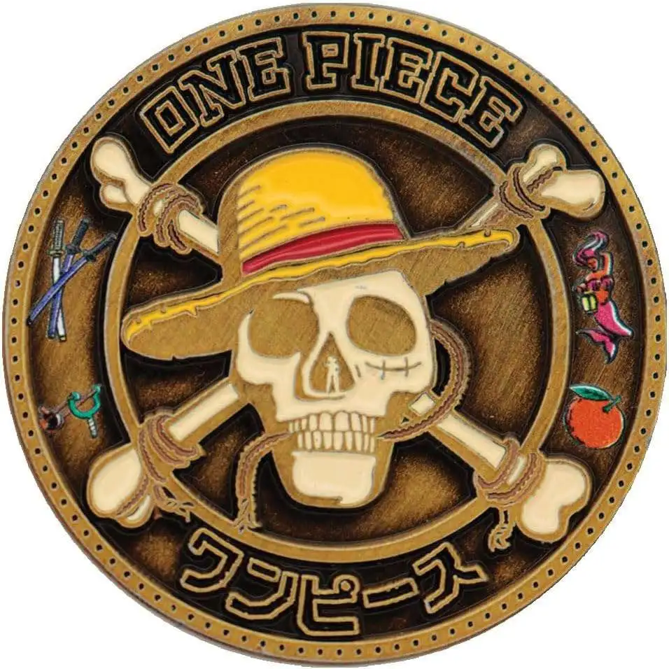 One Piece One Piece Collectible Coin Fanattik Collectibles