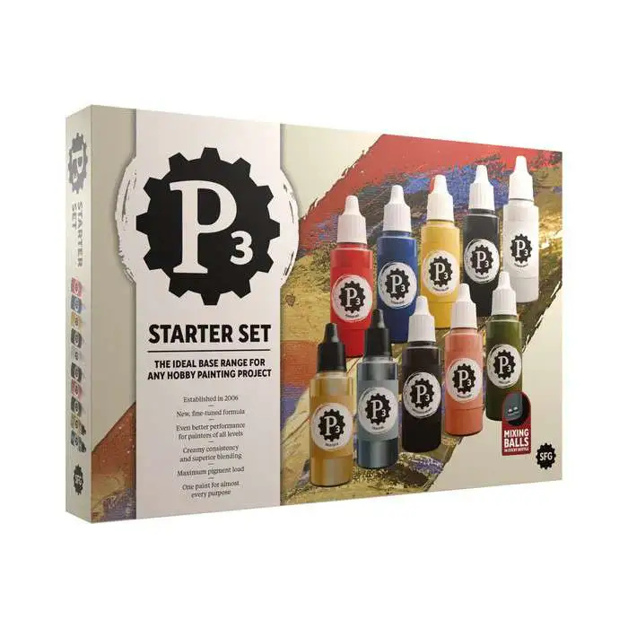 P3 Paints Starter Set Paint