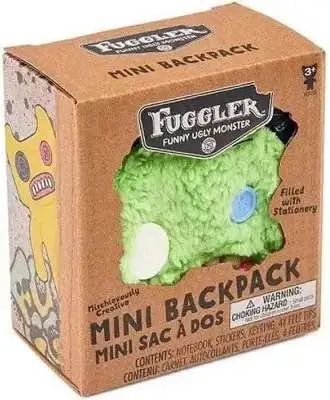 Fuggler Green Mini Backpack Notebook, Stickers, Keyring Markers Zuru ...