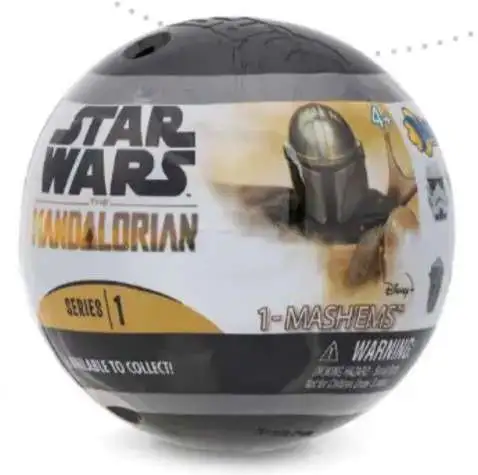 Star Wars MashEms Series 1 The Mandalorian Mystery Pack [1 RANDOM Figure!]