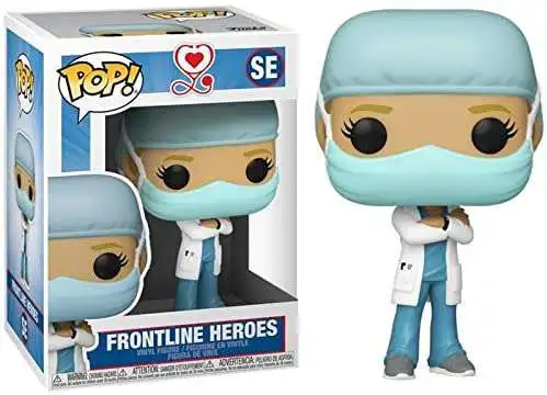 Funko Pop! Front Line Worker Vinyl Figure SE [Female #1, Damaged Package]