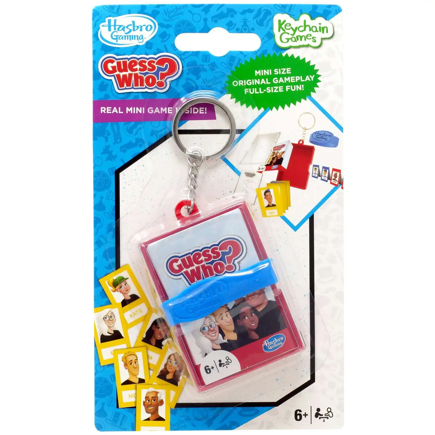 Hasbro Gaming Keychain Games Guess Who?