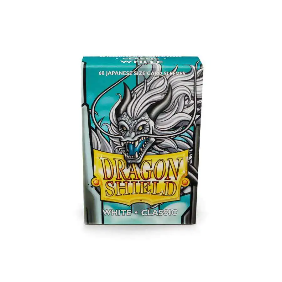 Dragon Shield White Classic Card Sleeves [Japanese]