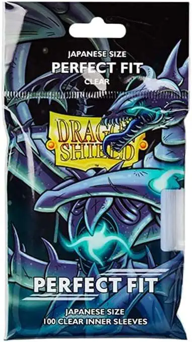 Dragon Shield Perfect Fit 100 Count Inner Sleeves [Japanese/Clear]