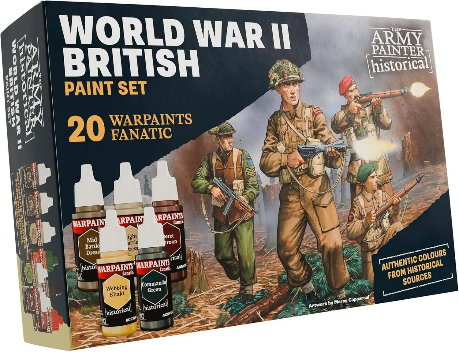 The Army Painter Historical World War II British Paint Set