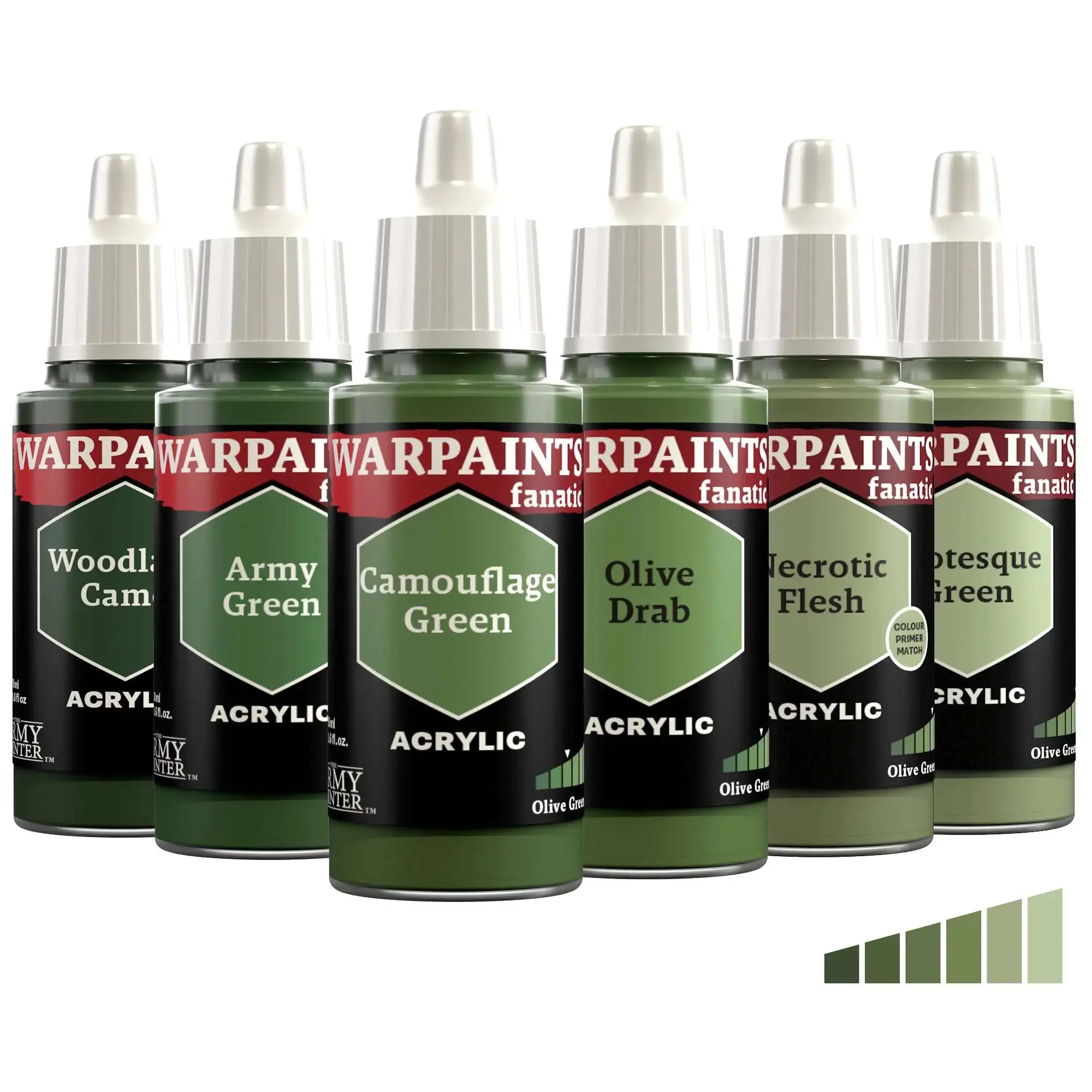 The Army Painter Deep Greens Flexible Triad