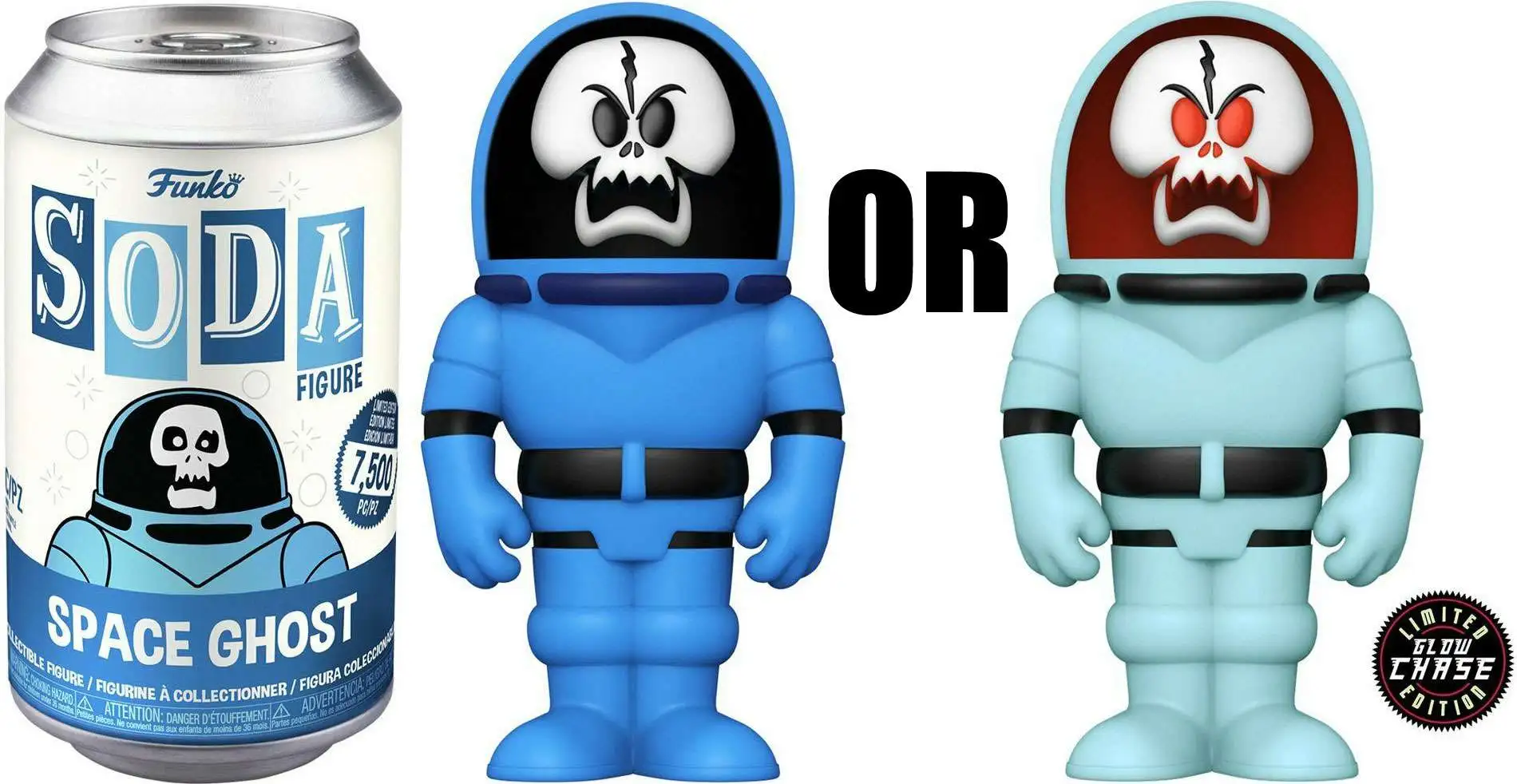 Funko Scooby Doo Vinyl Soda Space Ghost Limited Edition of 7,500! Figure [1 RANDOM Figure, Look For The Chase!]