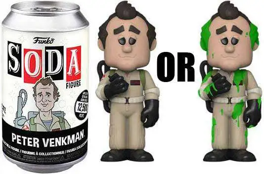 Funko Ghostbusters Vinyl Soda Peter Venkman Limited Edition of 12,500! Figure [1 RANDOM Figure, Look For The Chase!]