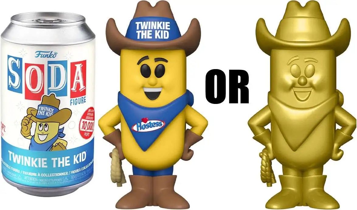 Funko Hostess Vinyl Soda Twinkie the Kid Limited Edition of 10,000! Figure [Look for the Gold Chase]