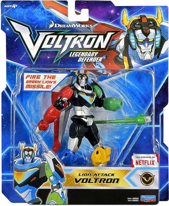 Voltron Legendary Defender Lion Attack Voltron Basic Action Figure