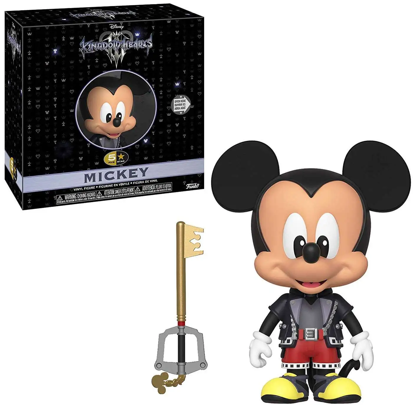 Funko Disney Kingdom Hearts Iii Funko 5 Star Mickey Vinyl Figure Toywiz