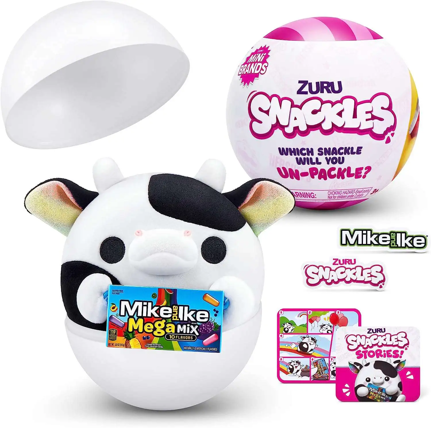 5 Surprise Mini Brands Snackles Series 1 SMALL Mystery Pack 1 RANDOM  Squishable Plush Zuru Toys - ToyWiz