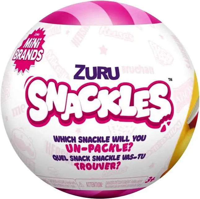 Zuru Mini Brands Snackles 5” Mystery Plush Series 1 NEW Series 2~ YOU PICK ~
