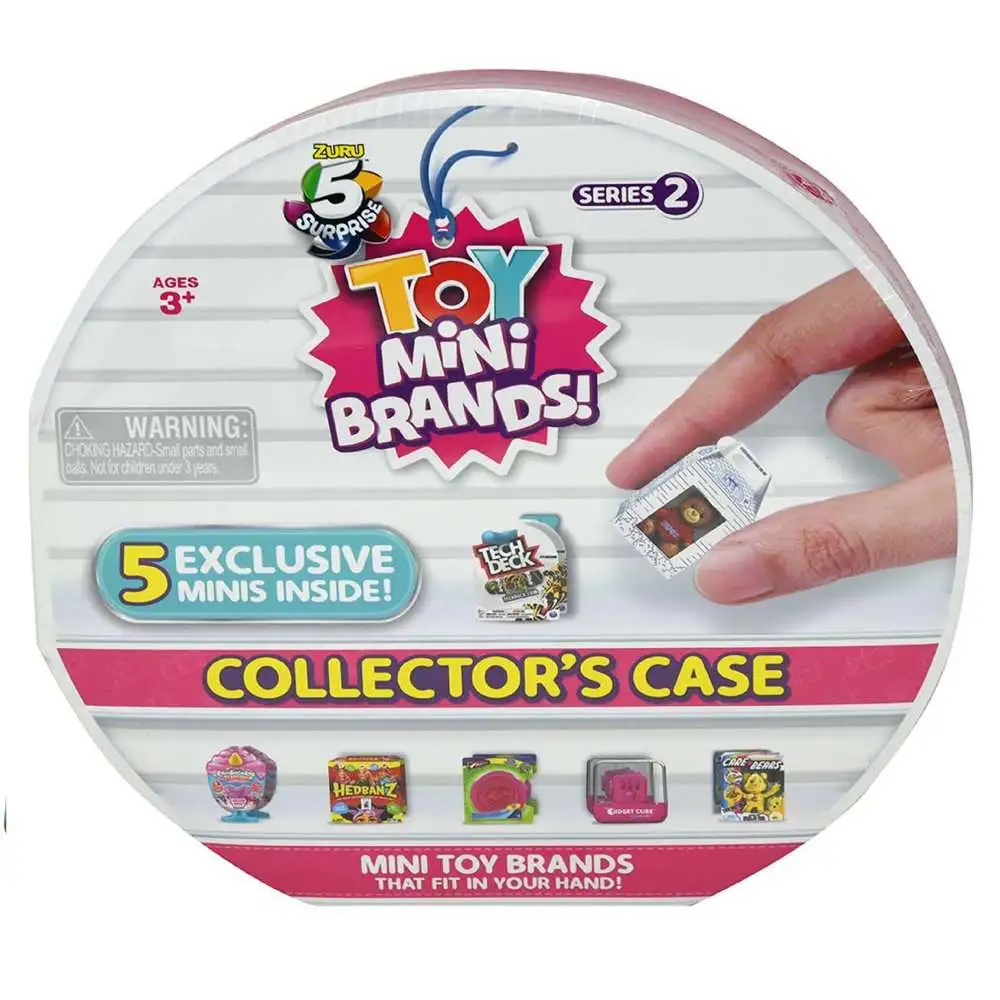 5 Surprise 77288 Foodie Brands Collectors Case with 5 Exclusive Minis 