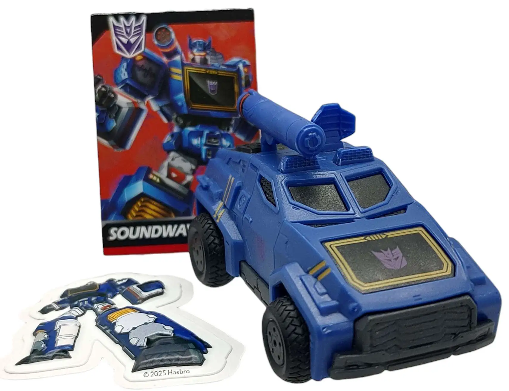 5 Surprise Transformers Soundwave Minifigue [Vehicle Loose]