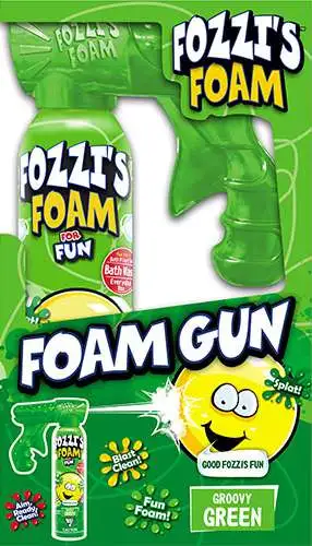 Fozzi's Foam Foam Gun Groovy Green Bath Foam