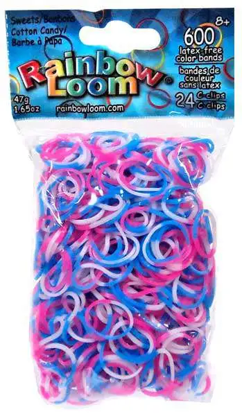 Rainbow Loom Jelly Lime Green Rubber Bands Refill Pack RL10 [600 ct]