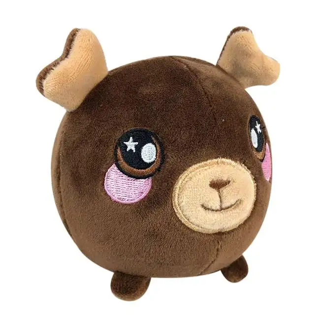 Squeezamals Boris The Moose 3.5-Inch Plush