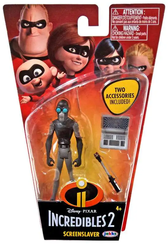 Disney Incredibles 2 Super Speed Dash 4-Inch Feature Figure Toy 