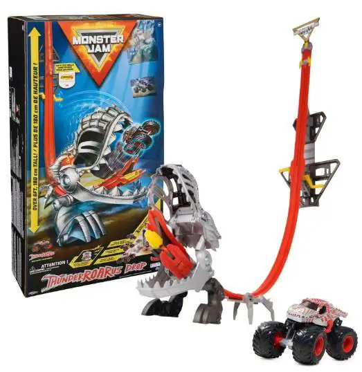 Monster Jam Smash & Bash ThunderROARus Drop Playset [with Exclusive Monster Truck]