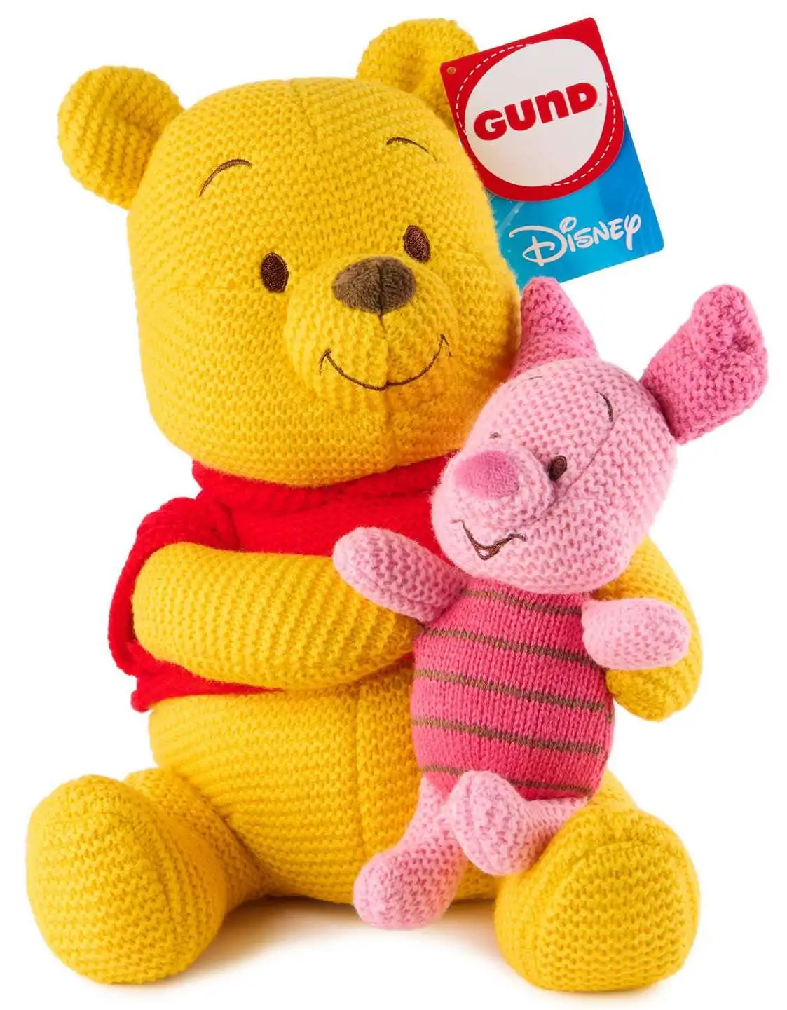 Disney Winnie the Pooh Pooh & Piglet Knit 8-Inch Plush Set