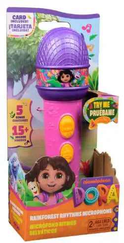 Dora the Explorer Rainforest Rhythms Roleplay Microphone