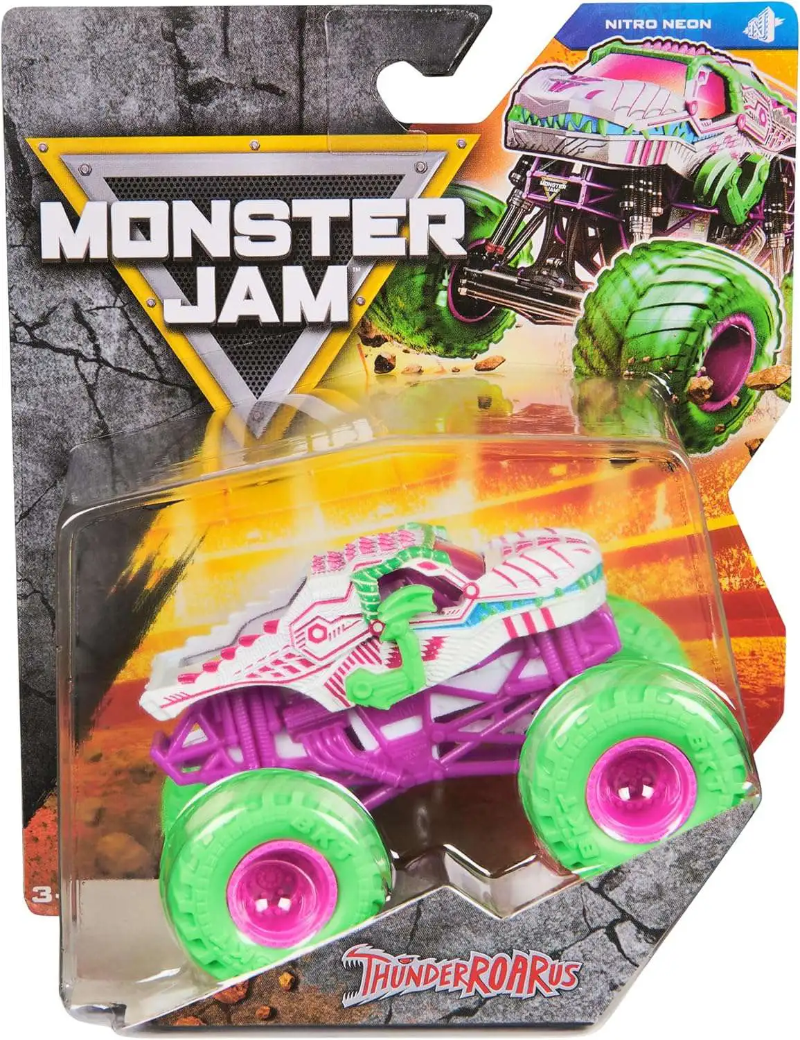 Monster Jam Official ThunderROARus Monster Truck 164 Diecast Car