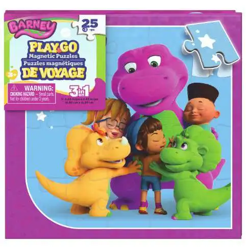 Play & Go Barney Magnetic Puzzles (Pre-Order ships May)