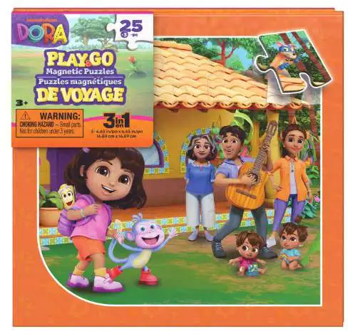 Play & Go Dora the Explorer Magnetic Puzzles (Pre-Order ships May)