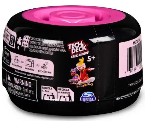 Tech Deck Free Riders Mystery Pack [1 RANDOM Figure] (Pre-Order ships May)
